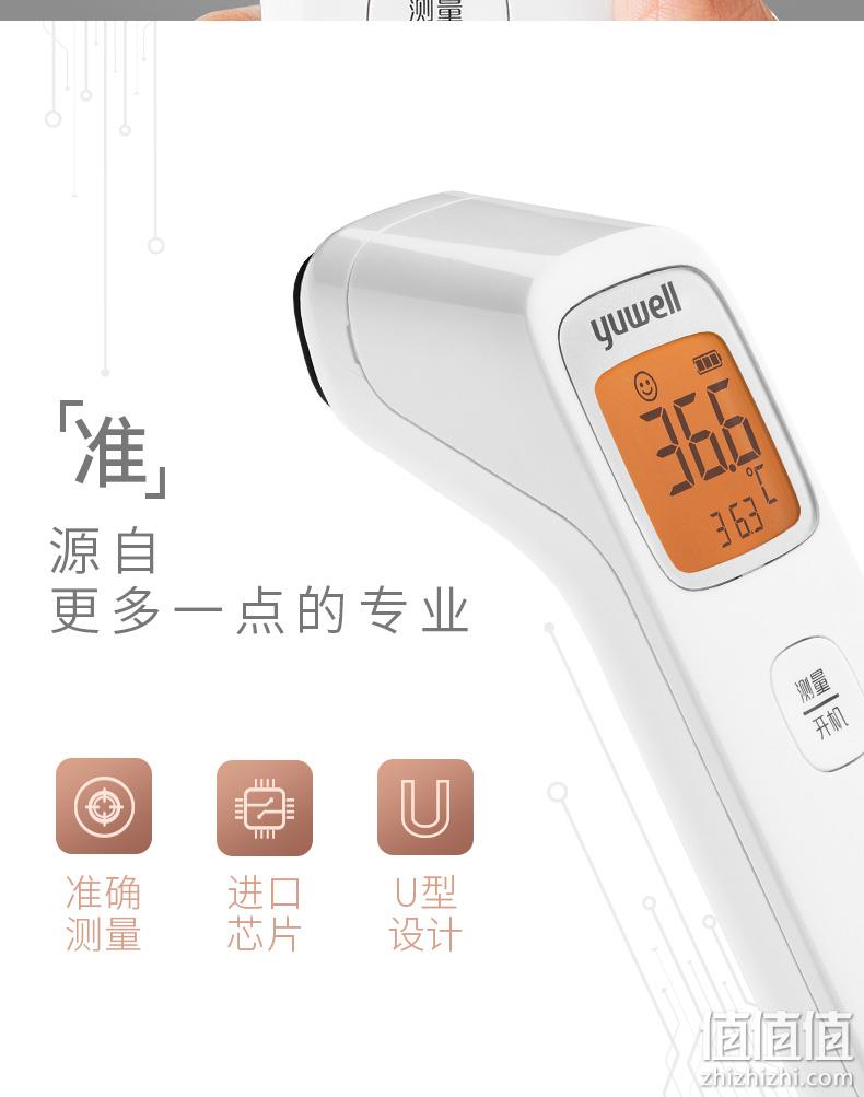 Yuwell 鱼跃 YHW-2 红外电子体温计额温枪 69元包邮（双重优惠） 值值值-买手聚集的地方