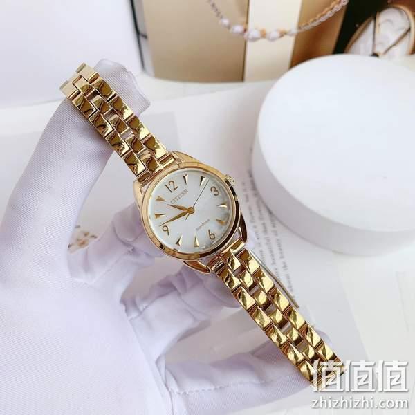 Citizen 西铁城 女士不锈钢表带光动能手表 EM0682-74A 新低621.13元（Prime会员92折） 值值值-买手聚集的地方