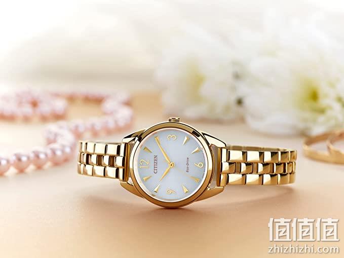 Citizen 西铁城 女士不锈钢表带光动能手表 EM0682-74A 新低621.13元（Prime会员92折） 值值值-买手聚集的地方
