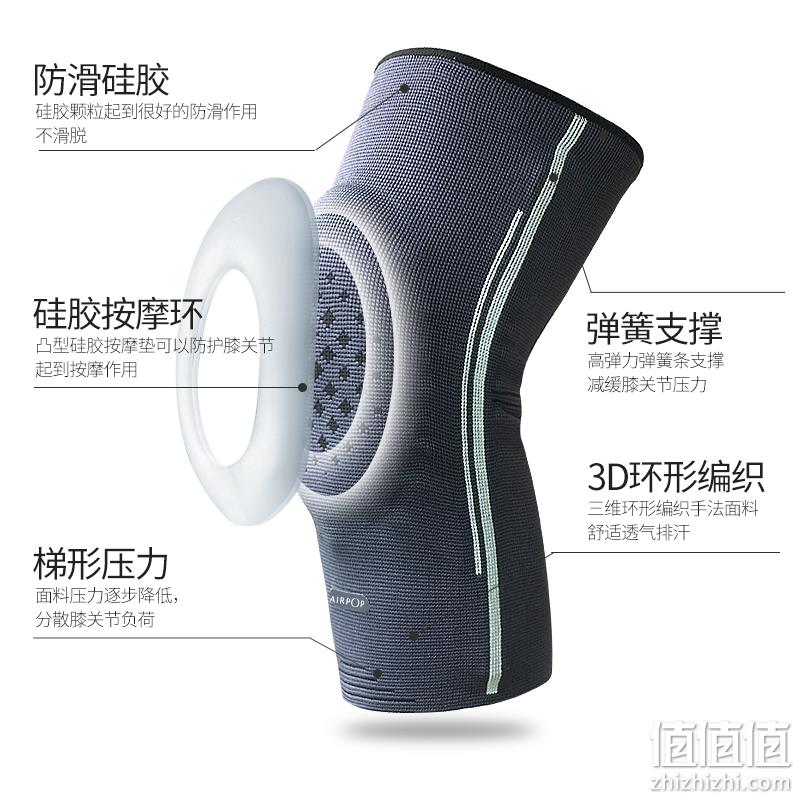 小米生态链，Airpop Plus 硅胶运动护膝 49元包邮（需领券） 值值值-买手聚集的地方