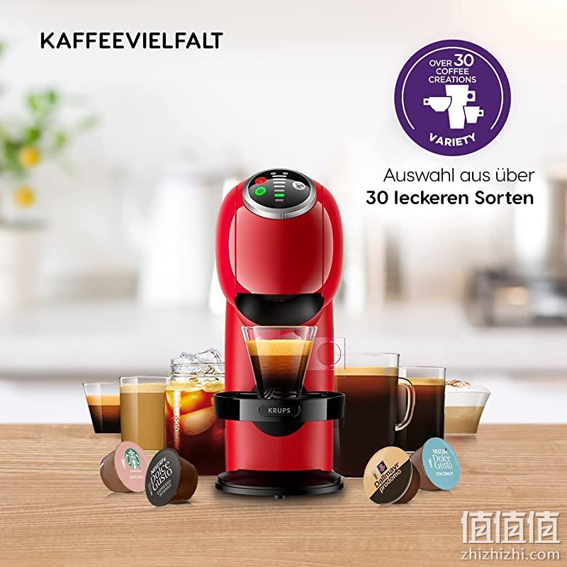 亚马逊销冠！Krups 克鲁伯 Dolce Gusto 多趣酷思 Genio S Plus 胶囊咖啡机KP3405 482.35元直邮到手（京东旗舰店折后1167元） 值值值-买手聚集的地方