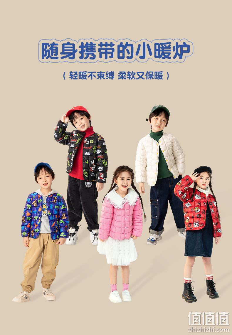 Paw Patrol 汪汪队立大功 2022秋冬新款男女童双面可穿保暖棉服（105~140码） 39.9元包邮（另有棉马甲） 值值值-买手聚集的地方