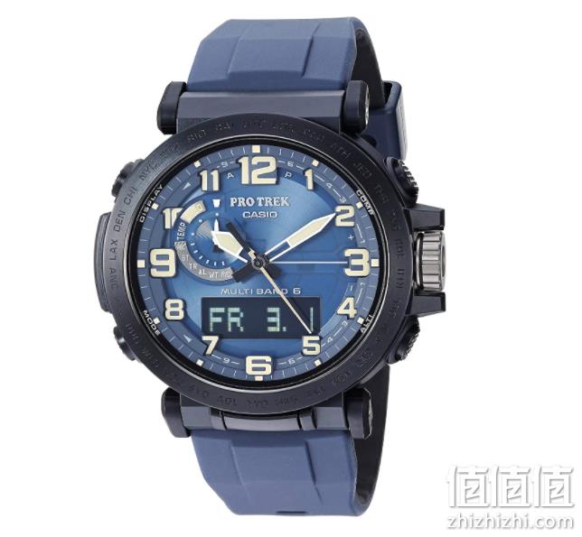 CASIO 卡西欧 Pro trek系列 男士6局电波光动能手表 PRW-6600Y-2CR 1374元 值值值-买手聚集的地方