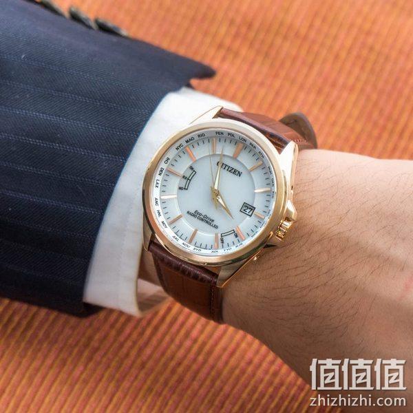 Citizen 西铁城 超级空中之鹰系列 CB0253-19A 男士光动能五局电波石英表 1466.51元（京东自营3450元） 值值值-买手聚集的地方