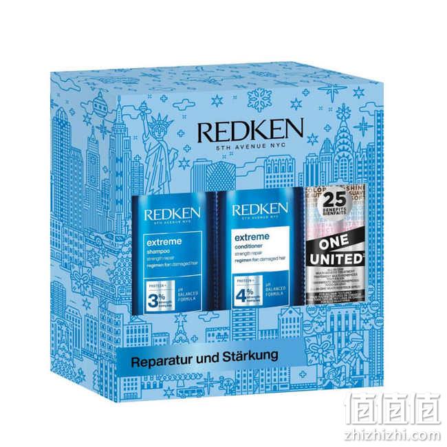 Redken 列德肯 强韧防断修复洗护套装（洗发水300mL+护发素300mL+喷雾150mL） 305.88元（可3件92折） 值值值-买手聚集的地方