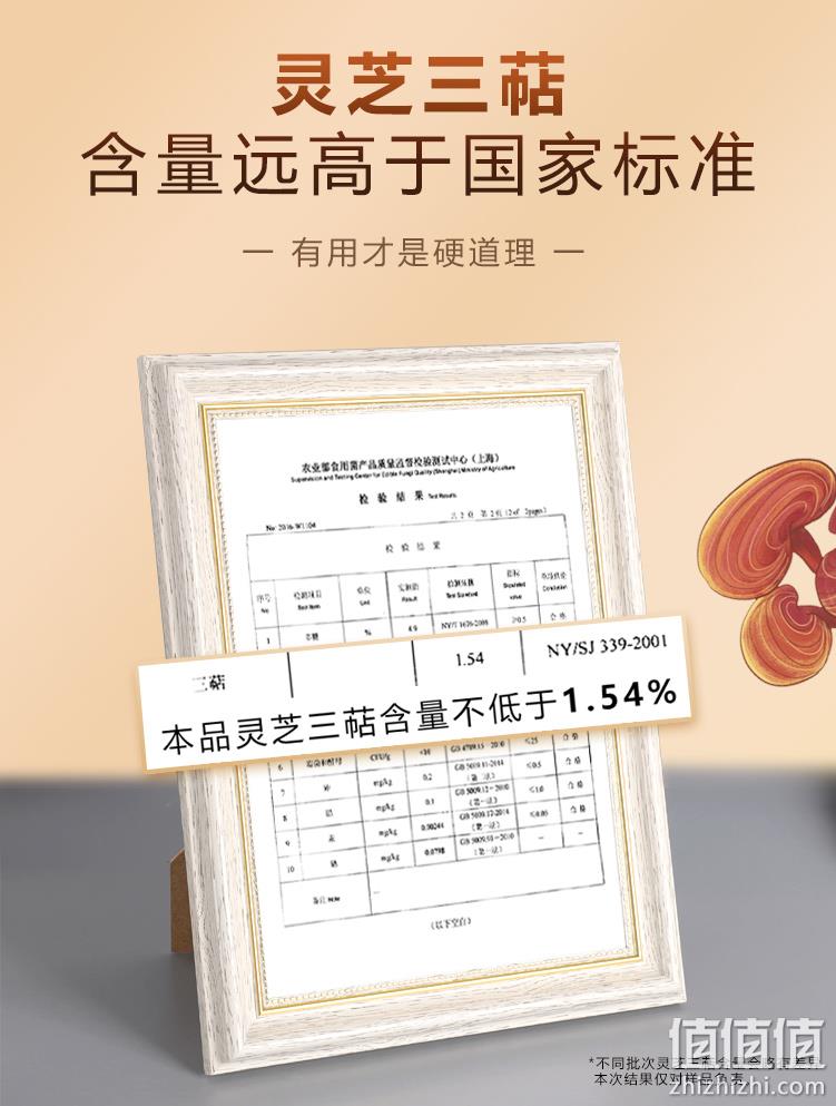 百年老牌，德杏堂 长白山野外灵芝切片25g 5.1元包邮（需领券） 值值值-买手聚集的地方