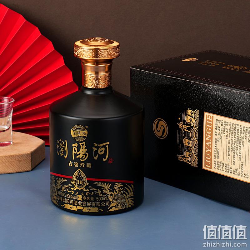 浏阳河 古窖珍藏30 53度酱香型白酒 500mL*6瓶礼盒装 99元包邮（需用券） 值值值-买手聚集的地方