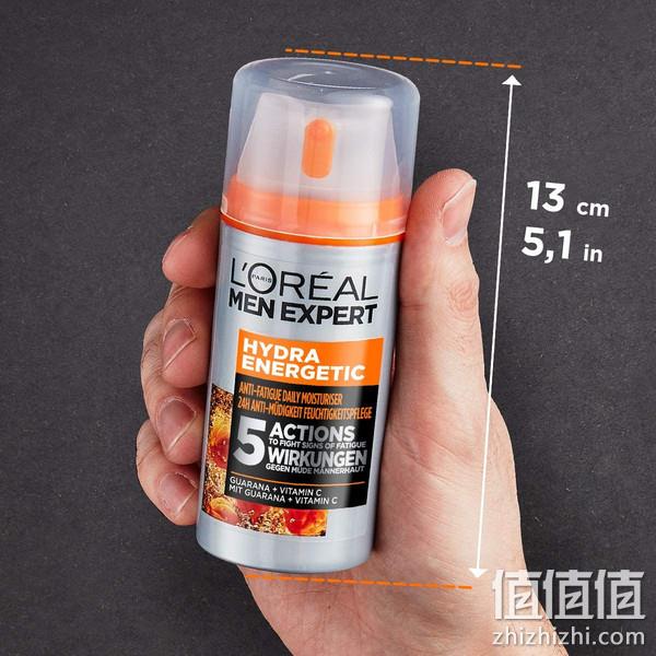 亚马逊销冠！L'Oreal Paris 巴黎欧莱雅 男士劲能极润保湿霜 100ml 67.33元 值值值-买手聚集的地方