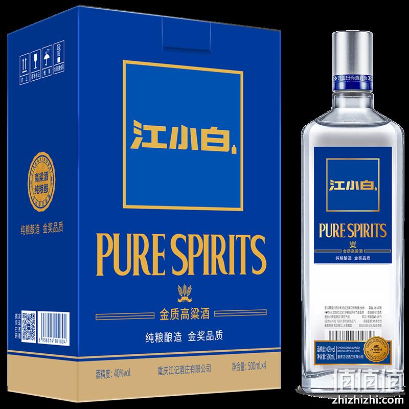 PLUS会员，2022年蒙特奖金奖 江小白 40度白酒 500mL*4瓶 174元包邮（plus会员169元） 值值值-买手聚集的地方