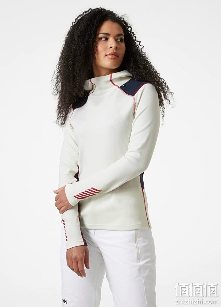 亚马逊销冠！Helly Hansen 哈里汉森 Lifa 女士美利奴羊毛打底衫针织连帽卫衣 382.33元（天猫1180元） 值值值-买手聚集的地方