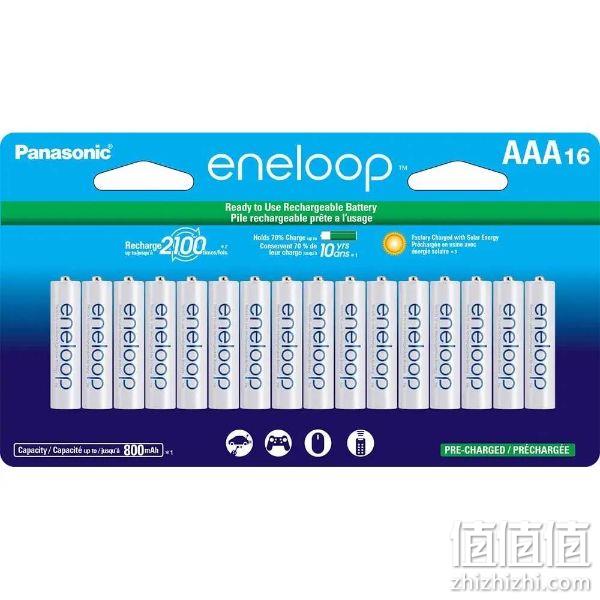 松下 ENELOOP 爱乐普 5号1900mAh 高性能镍氢充电电池16节 BK-3MCCA16FA 283.58元 值值值-买手聚集的地方