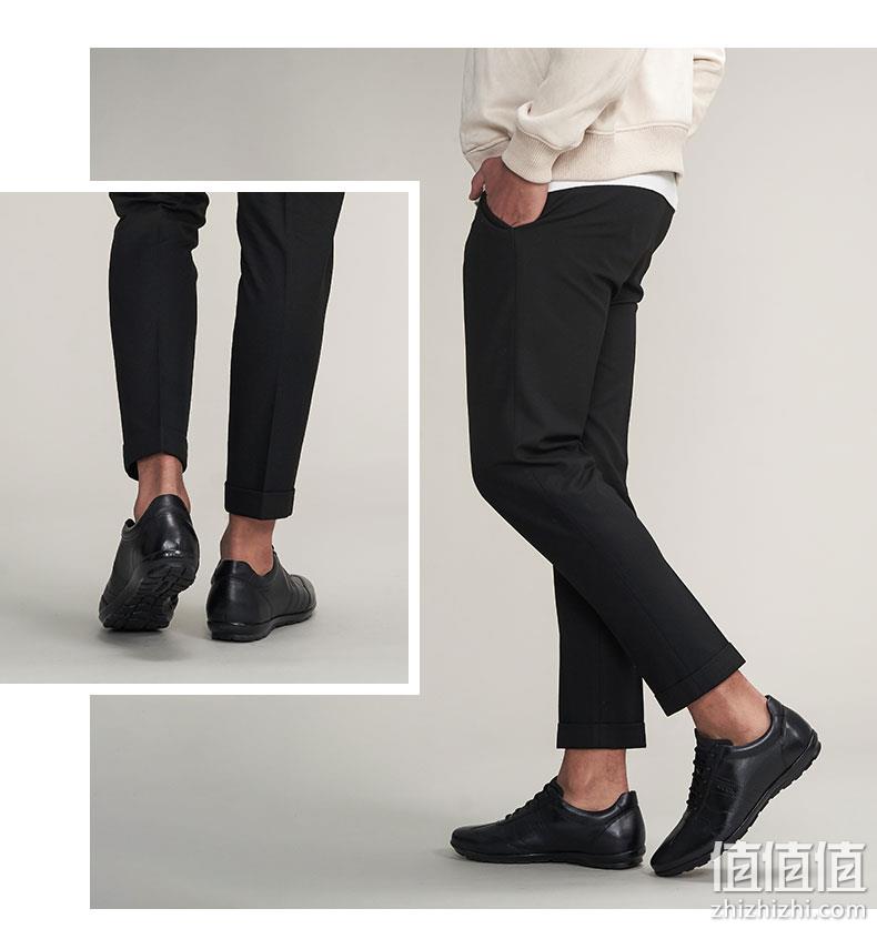 Geox 健乐士 U Symbol B 男士低帮系带真皮休闲鞋U74A5B 新低319.12元 值值值-买手聚集的地方