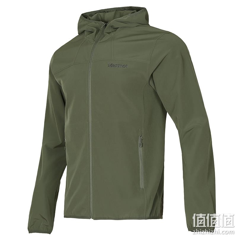 Marmot 土拨鼠 M3系列 Estes II 男士防泼水连帽软壳 X11355/P11251 319元包邮（需用券） 值值值-买手聚集的地方