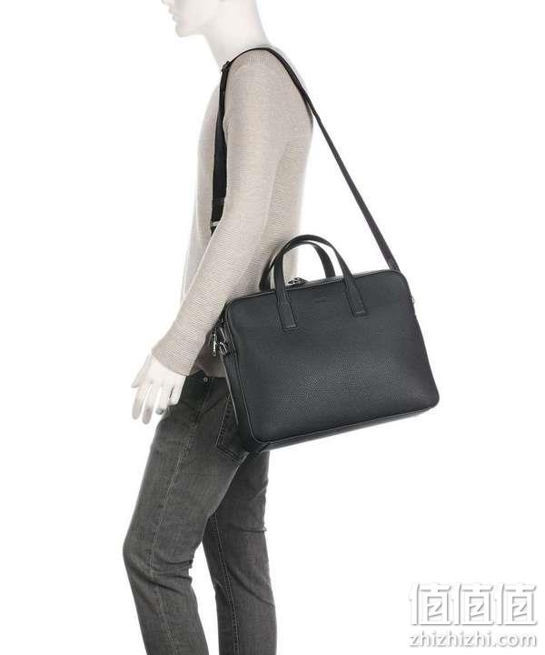 BOSS Hugo Boss 雨果·博斯 Crosstown_Double Doc 男士意大利真皮公文包50481309 新低1892.24元 值值值-买手聚集的地方