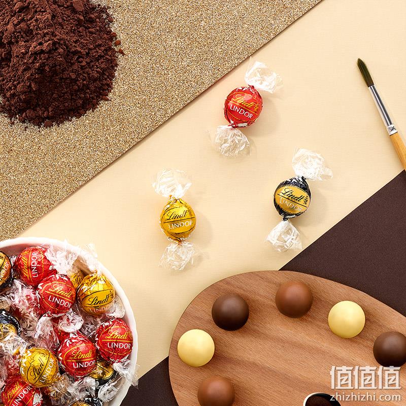 Lindt 瑞士莲 Lindor系列 软心巧克力球337g+200g组合装 99元包邮包税（需领券） 值值值-买手聚集的地方