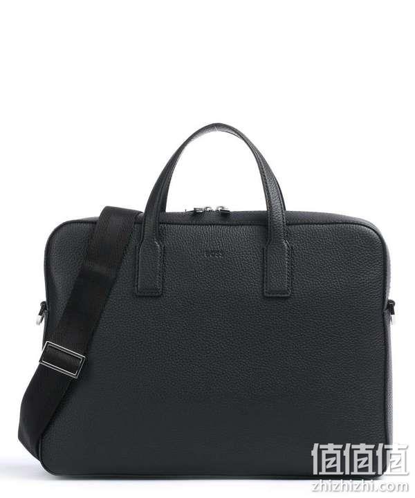 BOSS Hugo Boss 雨果·博斯 Crosstown_Double Doc 男士意大利真皮公文包50481309 新低1892.24元 值值值-买手聚集的地方