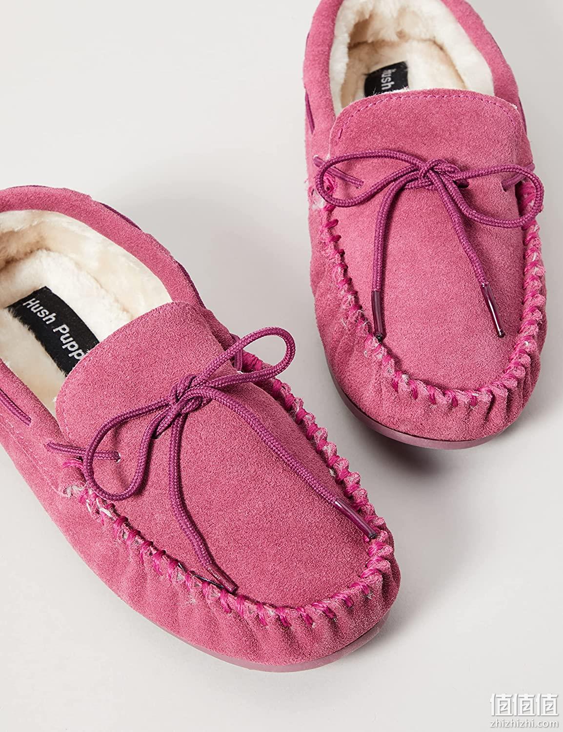Hush Puppies 暇步士 Allie 女士加绒豆豆鞋 202.98元 值值值-买手聚集的地方