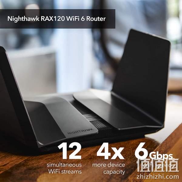 新低直降1000+！NETGEAR 网件 RAX120 WiFi6 AX6000M 5G双频千兆四核无线路由器 1693.37元包邮（京东自营3249元） 值值值-买手聚集的地方