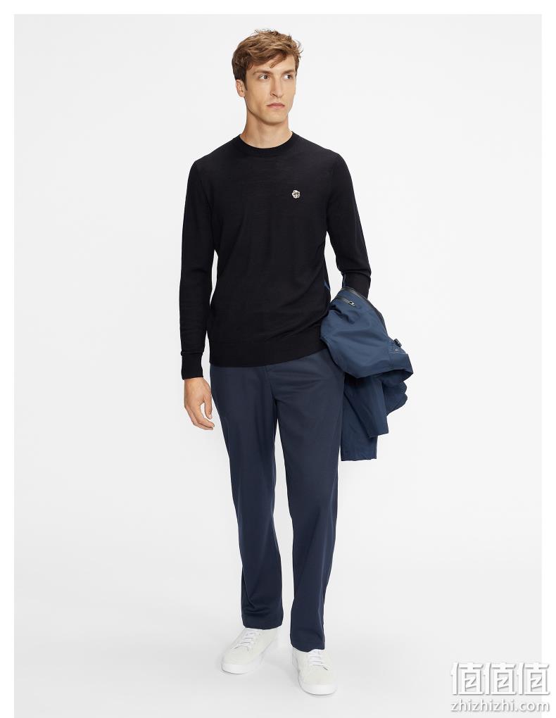 Ted Baker 泰德·贝克 Cardiff 男士100%美利奴羊毛圆领针织衫255118 252.04元（天猫折后571元） 值值值-买手聚集的地方