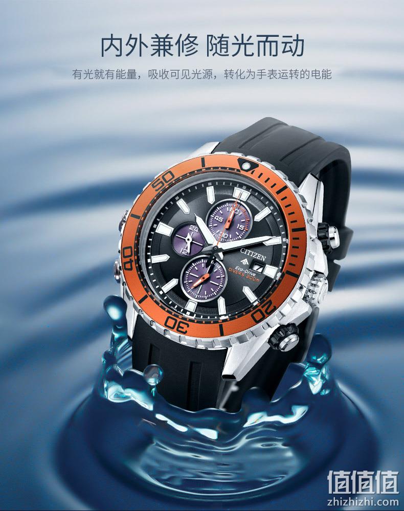 Citizen 西铁城 Promaster系列 CA0718-13E 光动能 深度防水夜光潜水男表 1153元 值值值-买手聚集的地方