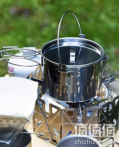 日本顶级户外品牌，Snow Peak 雪峰 Kettle No.1 户外野炊两用不锈钢壶锅900ml CS-068 203.49元（可3件92折） 值值值-买手聚集的地方
