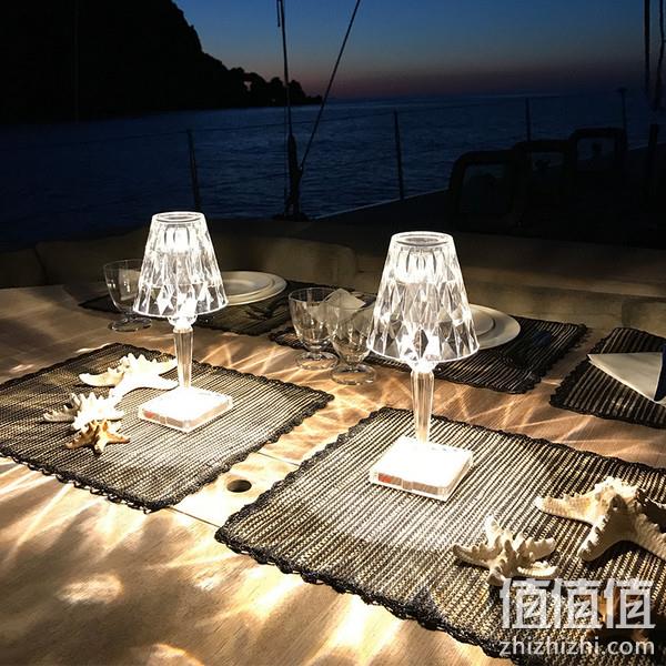 亚马逊销冠！意大利国宝级家具品牌，Kartell  BATTERY 可续航便携钻石灯台灯（小） 9140 864.48元（天猫旗舰店1840元） 值值值-买手聚集的地方