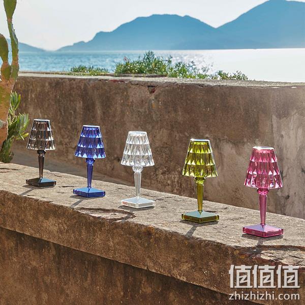 亚马逊销冠！意大利国宝级家具品牌，Kartell  BATTERY 可续航便携钻石灯台灯（小） 9140 864.48元（天猫旗舰店1840元） 值值值-买手聚集的地方