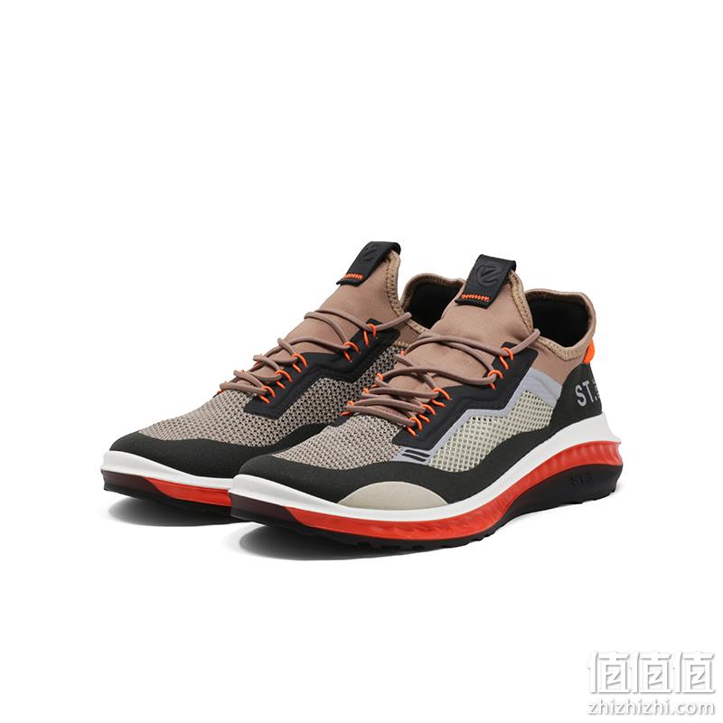 ECCO 爱步 St.360 适动360系列 2022春新款男士撞色复古运动鞋 821374 587.62元（天猫折后1434元） 值值值-买手聚集的地方