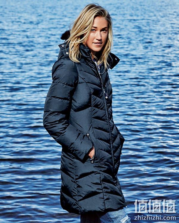 羽绒服鼻祖，Eddie Bauer 艾迪堡  Sun Valley 女士650蓬长款连帽羽绒服 1293.97元 值值值-买手聚集的地方