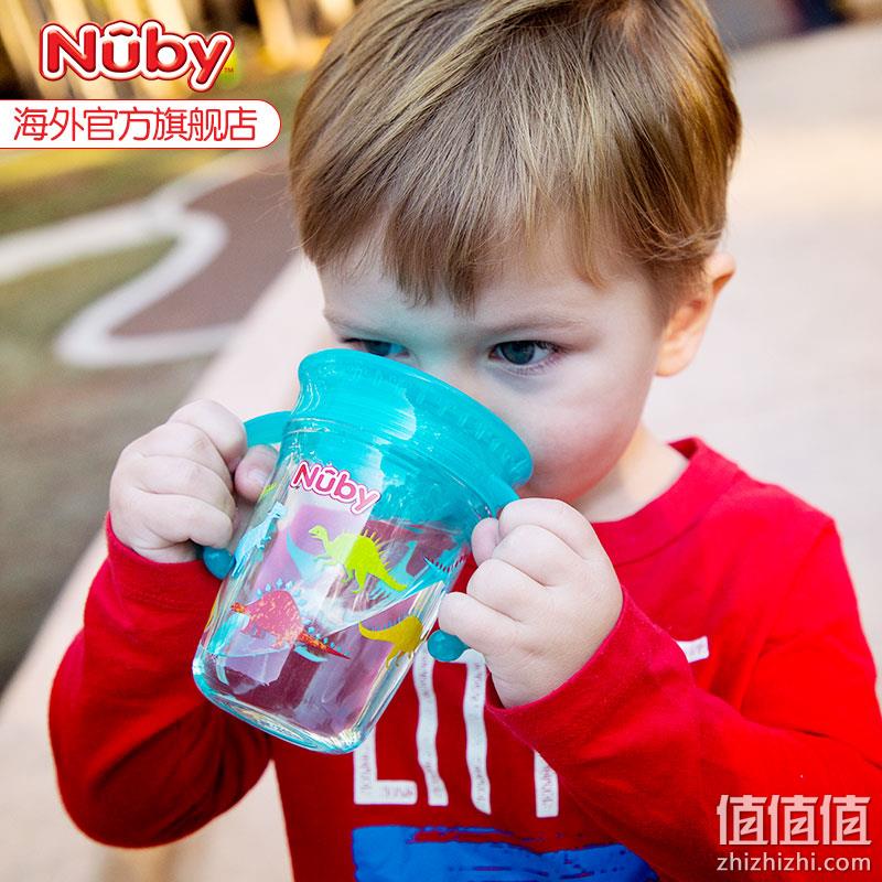 Nuby 努比 tritan360°啜饮 防漏水学饮杯 240ml 29元包邮（需领券） 值值值-买手聚集的地方