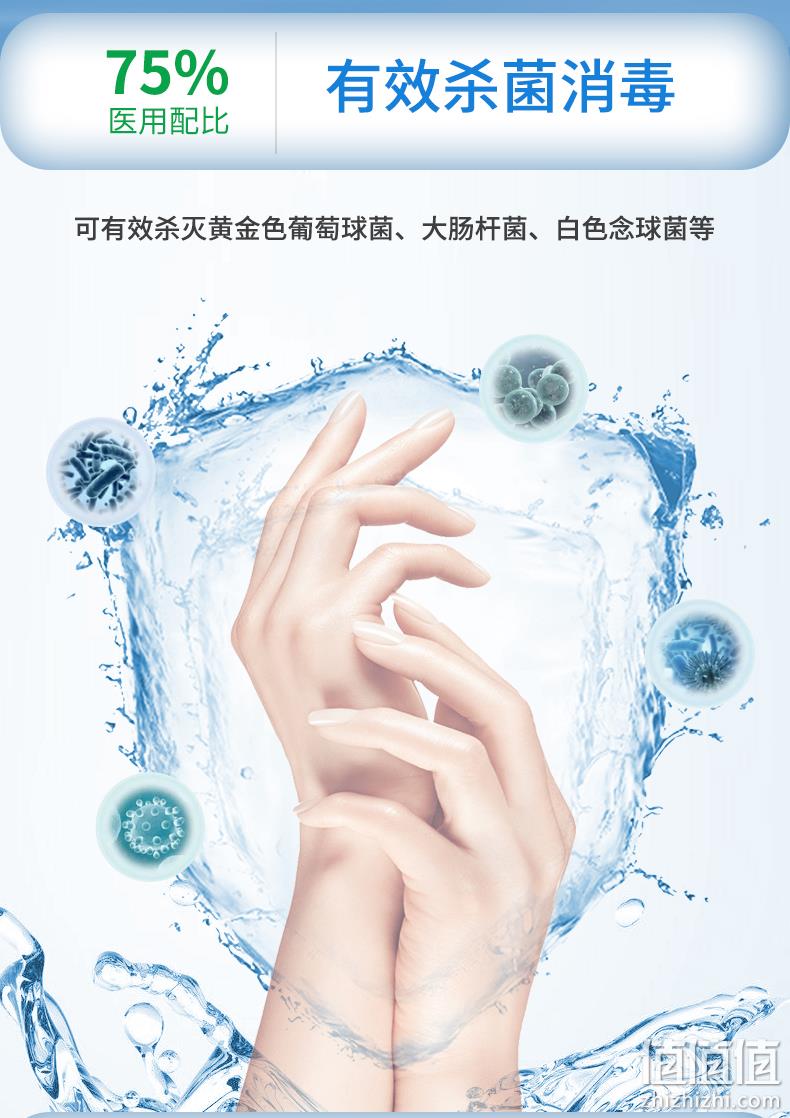 王泰林 75%医用酒精消毒液免洗手消毒凝胶 500ml*2瓶 19.9元包邮（需领券） 值值值-买手聚集的地方