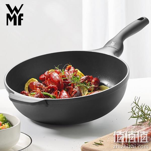 PLUS会员，WMF 福腾宝 银彩系列 不粘煎炒锅 32cm 带盖赠锅铲新低159.5元包邮（需领券） 白菜！ 值值值-买手聚集的地方