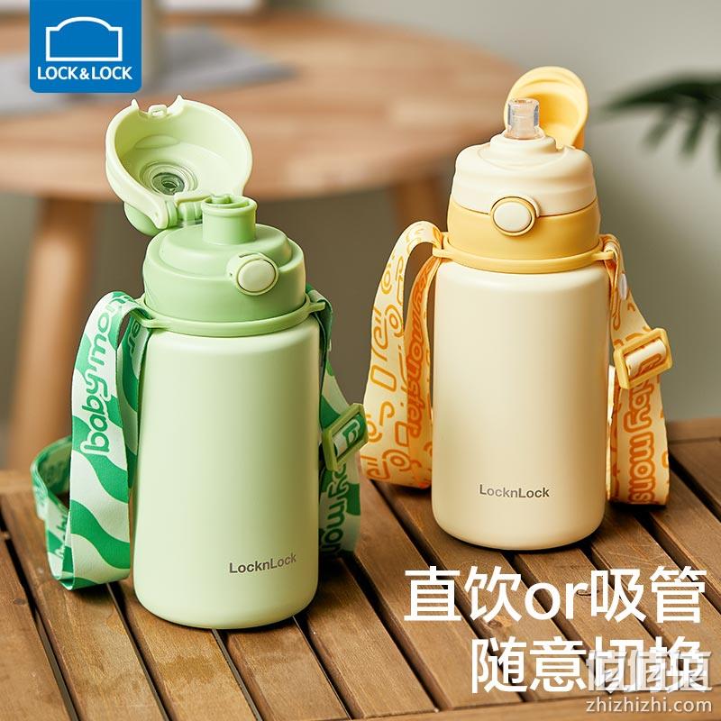 Lock＆Lock 乐扣乐扣 316不锈钢双饮保温杯 530mL 赠杯带+立体可爱贴 49元包邮（需领券） 值值值-买手聚集的地方