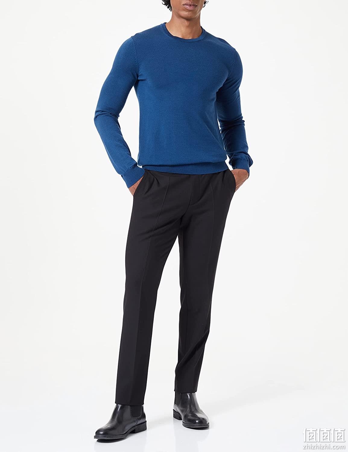 HUGO Hugo Boss 雨果·博斯 San Paolo 3 男士100%美利奴羊毛衫50476832 376.56元（可3件92折，另有多款） 值值值-买手聚集的地方