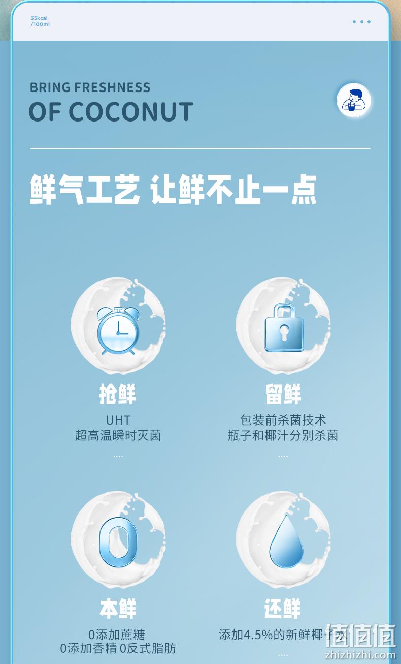 春光出品，鲜气实验室 一口鲜气椰汁245ml*8瓶*2箱 赠100ml*12盒 79.8元包邮（需领券） 值值值-买手聚集的地方
