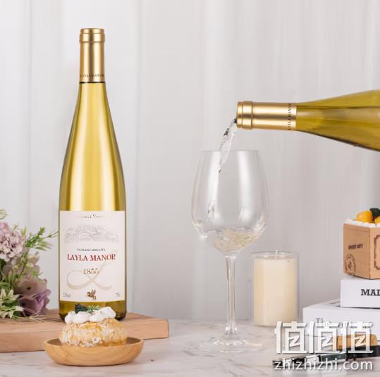 法国原瓶进口，Layla Manor 蕾拉  水晶甜白葡萄酒 750mL*6支礼盒装 186元包邮（双重优惠） 值值值-买手聚集的地方