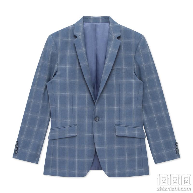 GXG 男士羊毛混纺西服套装（外套+西裤） 203元包邮（双重优惠） 值值值-买手聚集的地方