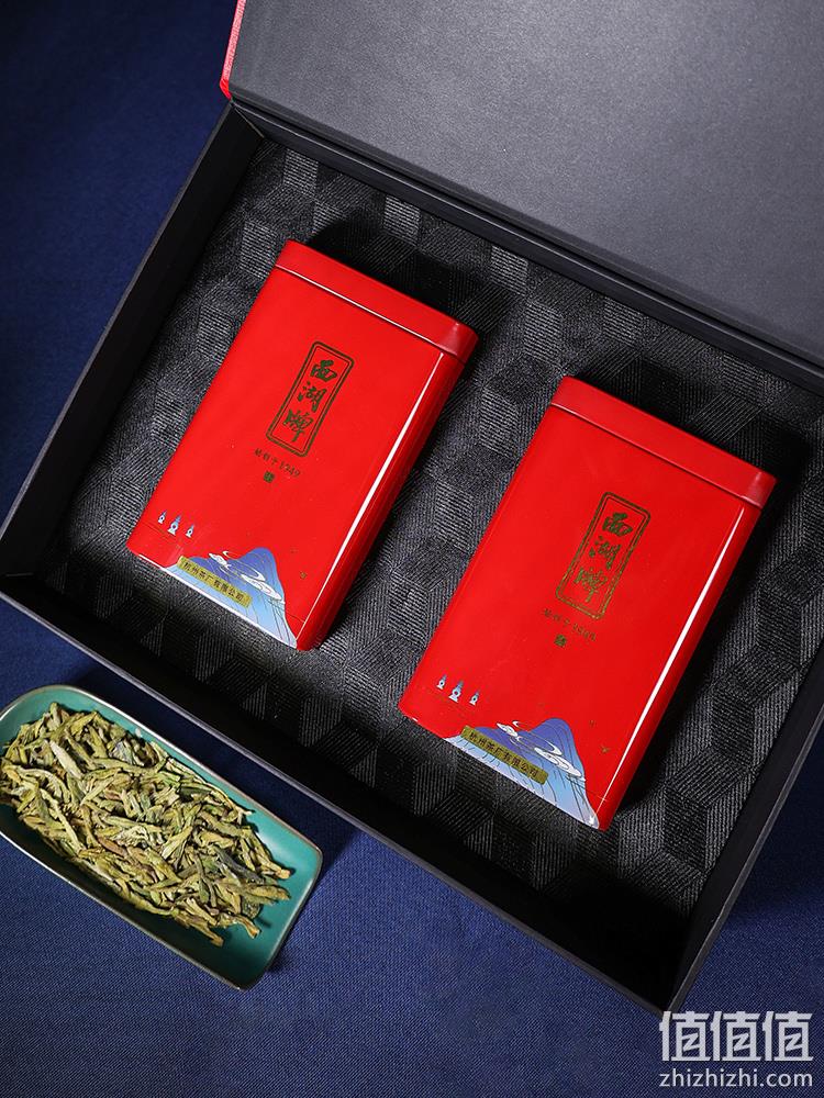 浙江老字号，西湖牌 2022新茶明前特级龙井茶叶礼盒装100g 赠胎菊80g 158元包邮（需领券） 值值值-买手聚集的地方