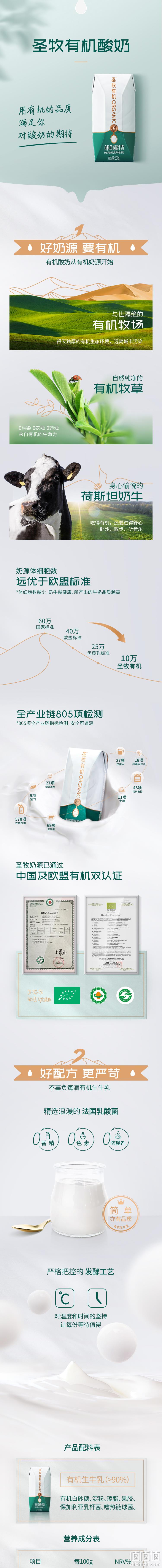 全程有机可追溯，圣牧 有机常温风味酸奶高端礼盒 200g*10盒*2箱 新低89元包邮（折44.5元/箱） 值值值-买手聚集的地方