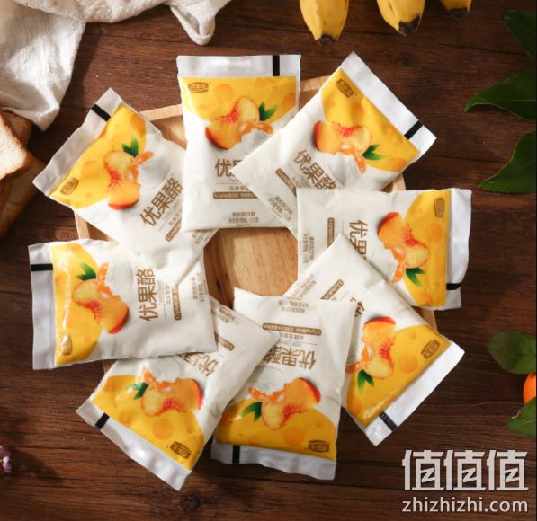 君乐宝 优果酪黄桃味酸奶 100g*20袋 新低29.9元顺丰包邮赠简醇酸奶100g*2袋（1.36元/袋） 值值值-买手聚集的地方