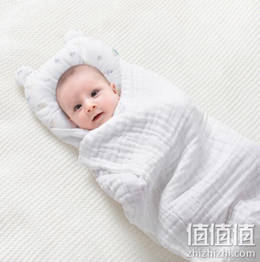 PurCotton 全棉时代 6层纱新生儿浴巾 95*95cm 多色 59元包邮 值值值-买手聚集的地方