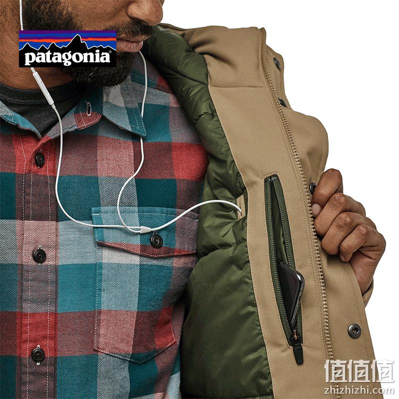 销量第一，patagonia 巴塔哥尼亚 Lone Mountain 男士防水保暖连帽派克棉服 27865 1820.95元（京东3299元） 值值值-买手聚集的地方