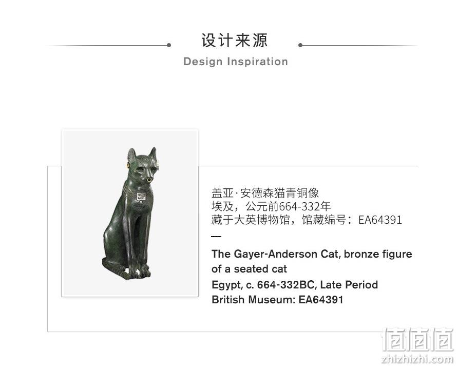 The British Museum 大英博物馆 盖亚·安德森猫系列 毛绒单肩包 86元包邮（需领券） 值值值-买手聚集的地方