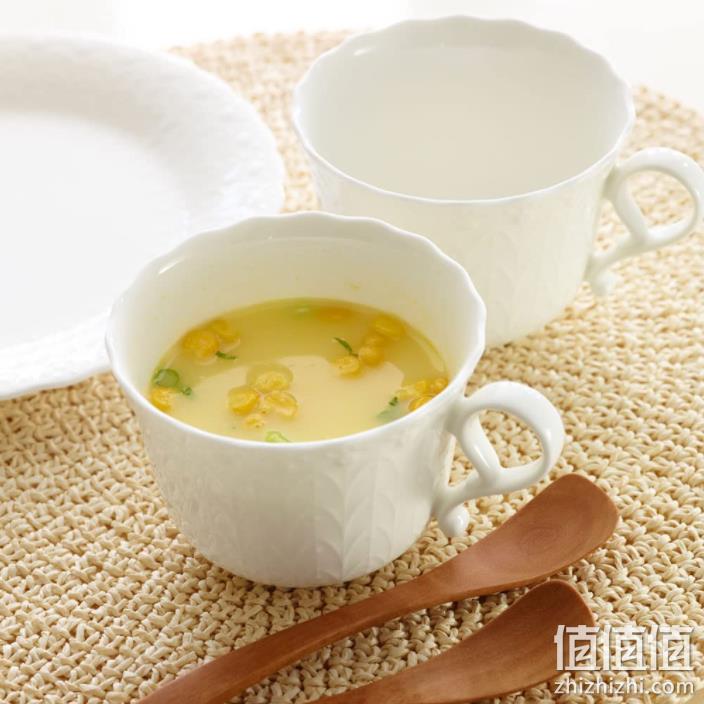 Narumi 鸣海 Silky White系列 骨瓷马克杯 310ml*2个 9968-23344 188.46元（可3件9折） 值值值-买手聚集的地方