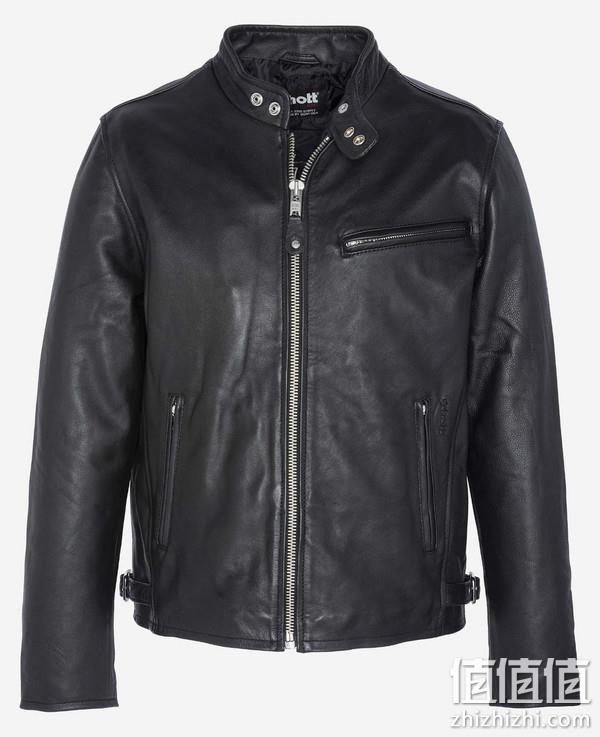 经典美国皮衣品牌，Schott NYC Cafe Racer 男士真皮夹克 Lc940D 1195.9元（官网350刀） 值值值-买手聚集的地方