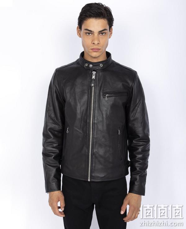 经典美国皮衣品牌，Schott NYC Cafe Racer 男士真皮夹克 Lc940D 1195.9元（官网350刀） 值值值-买手聚集的地方