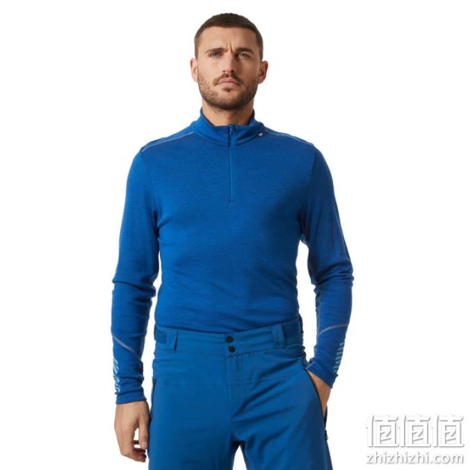 Helly Hansen 哈里汉森 LIFA系列 男士美利奴羊毛半拉链长袖T恤 49378 332.71元（可3件92折） 值值值-买手聚集的地方