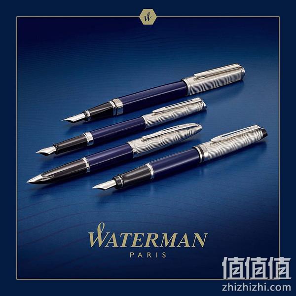 法国产，Waterman 威迪文 Carène海韵 蔚蓝本真系列 18K金尖墨水笔 F尖 1171.31元（天猫旗舰店3530元） 值值值-买手聚集的地方