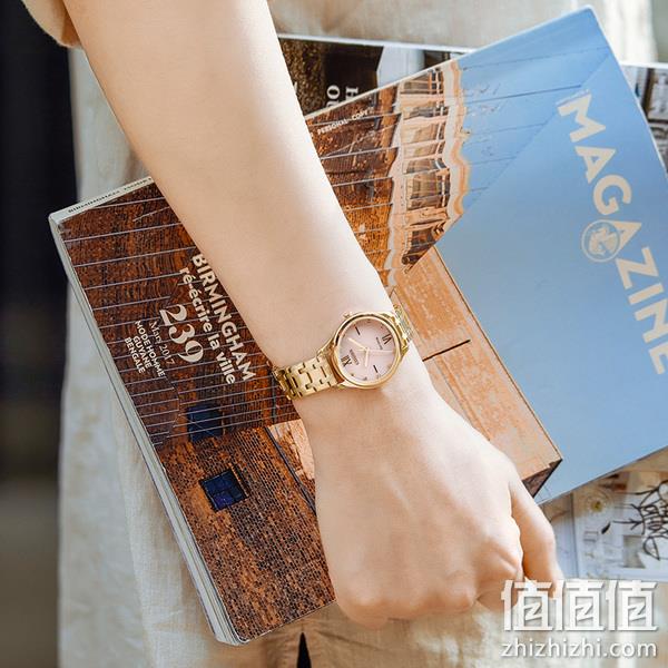 Citizen 西铁城 EM0503-75X 女士玫瑰钢带光动能腕表 679.28元（京东1594元） 值值值-买手聚集的地方