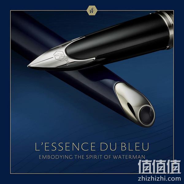 法国产，Waterman 威迪文 Carène海韵 蔚蓝本真系列 18K金尖墨水笔 F尖 1171.31元（天猫旗舰店3530元） 值值值-买手聚集的地方